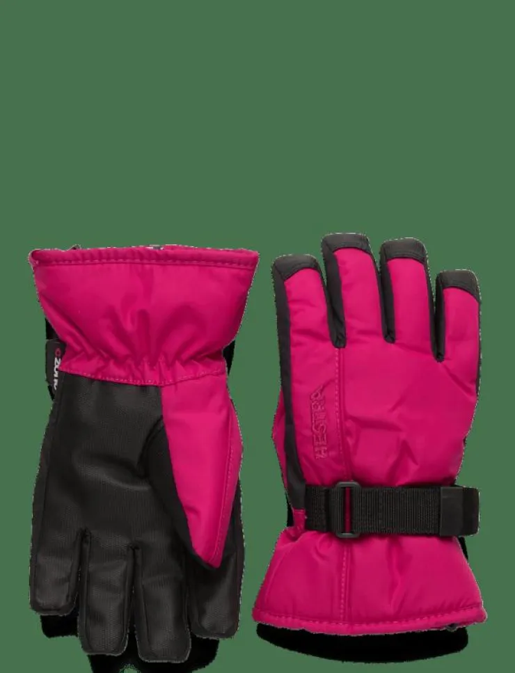 Barn Hestra Vantar|Isaberg CZone Jr. - 5 finger Black - Vantar
