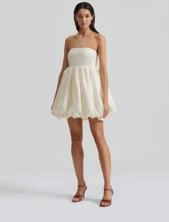 Malina Isolde strapless bubble mini dress - Korta klänningar|Kvinnor Klänningar