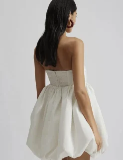 Malina Isolde strapless bubble mini dress - Korta klänningar|Kvinnor Klänningar