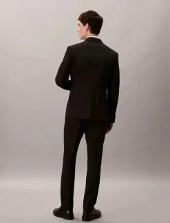 Calvin Klein Byxor|ITALIAN WOOL BLEND SLIM TROUSER - Kostymbyxor