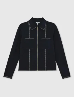 Kvinnor Reiss Stickat|IVY - Koftor