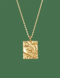 IX Studios IX Rustic Square Pendant - Kedjehalsband|Kvinnor Smycken|Smycken