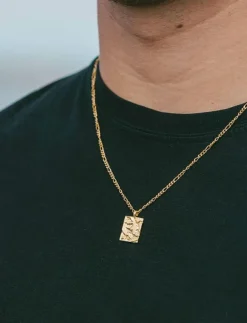IX Studios IX Rustic Square Pendant - Kedjehalsband|Kvinnor Smycken|Smycken