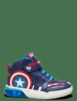 GEOX J GRAYJAY BOY C - Höga sneakers|Barn Sneakers