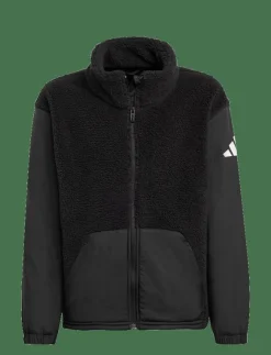 adidas Sportswear J SHERPA JKT - Dunjackor & fodrade jackor|Barn Ytterkläder