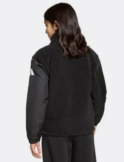 adidas Sportswear J SHERPA JKT - Dunjackor & fodrade jackor|Barn Ytterkläder