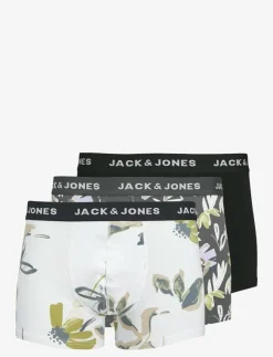 Jack & Jones Underkläder|Kalsonger|JACABSTRACT TRUNKS 3 PACK SN - Boxershorts