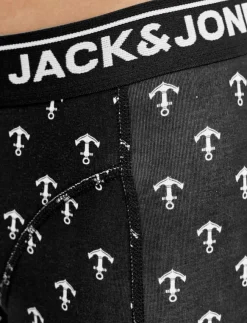 Jack & Jones Underkläder|Kalsonger|JACBARRY TRUNKS 3 PACK STYD - Boxershorts