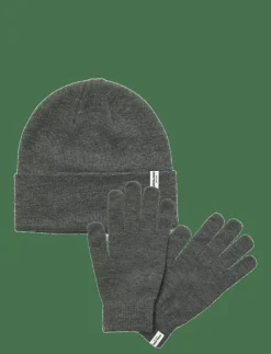 Jack & Jones JACCOOPER BEANIE AND GLOVES GIFTBOX - Fingervantar| Handskar|Mössor & Hattar