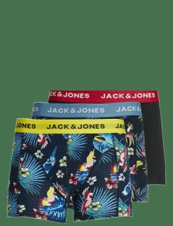 Jack & Jones JACFLOWER BIRD TRUNKS 3 PACK NOOS - Boxershorts| Underkläder|Kalsonger