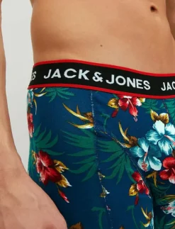 Jack & Jones JACFLOWER TRUNKS 3 PACK.NOOS - Boxershorts| Underkläder|Kalsonger