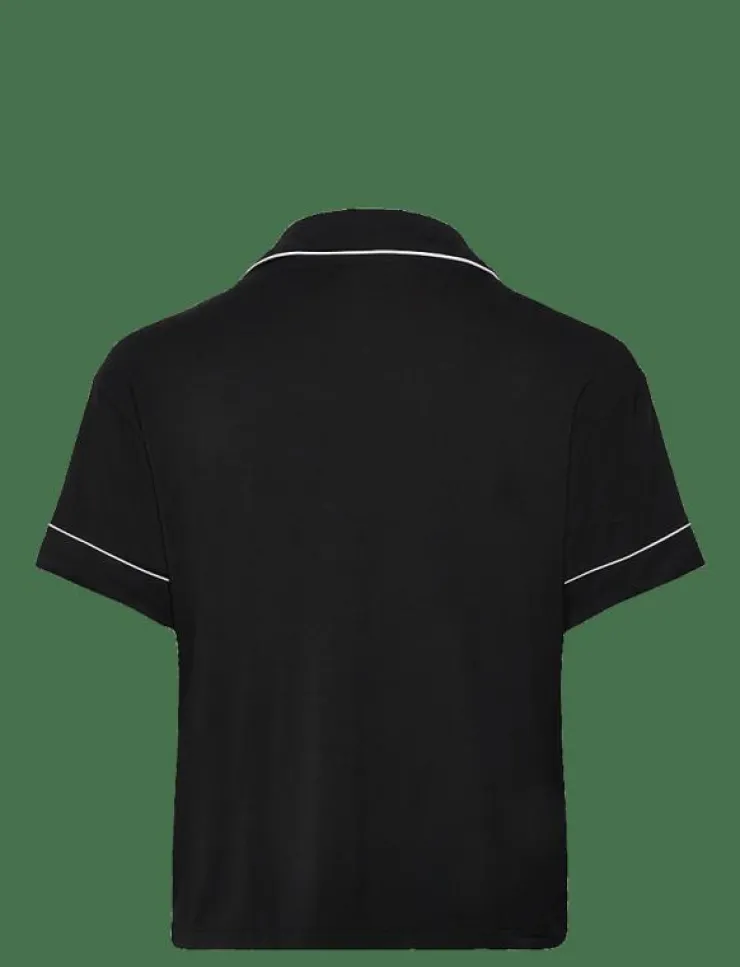 Kvinnor Hunkemöller Pyjamas & Loungewear|JACKET SS JERSEY ESSENTIAL - Överdelar