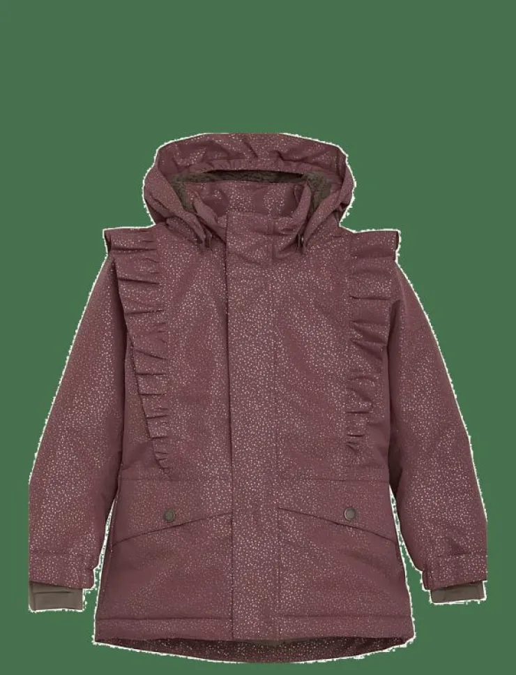 Barn En Fant Vinterkläder|Jacket W. Frills AOP - Vinterjacka