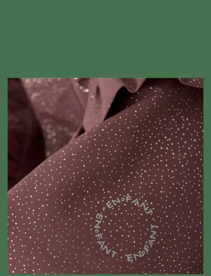 Barn En Fant Vinterkläder|Jacket W. Frills AOP - Vinterjacka