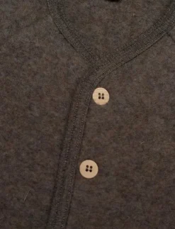 Barn Huttelihut Fleecekläder|Jacket Wool Fleece w. Buttons - Jackor