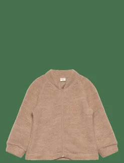 CeLaVi Jacket w/zipper - Soft Wool - Jackor|Barn Fleecekläder