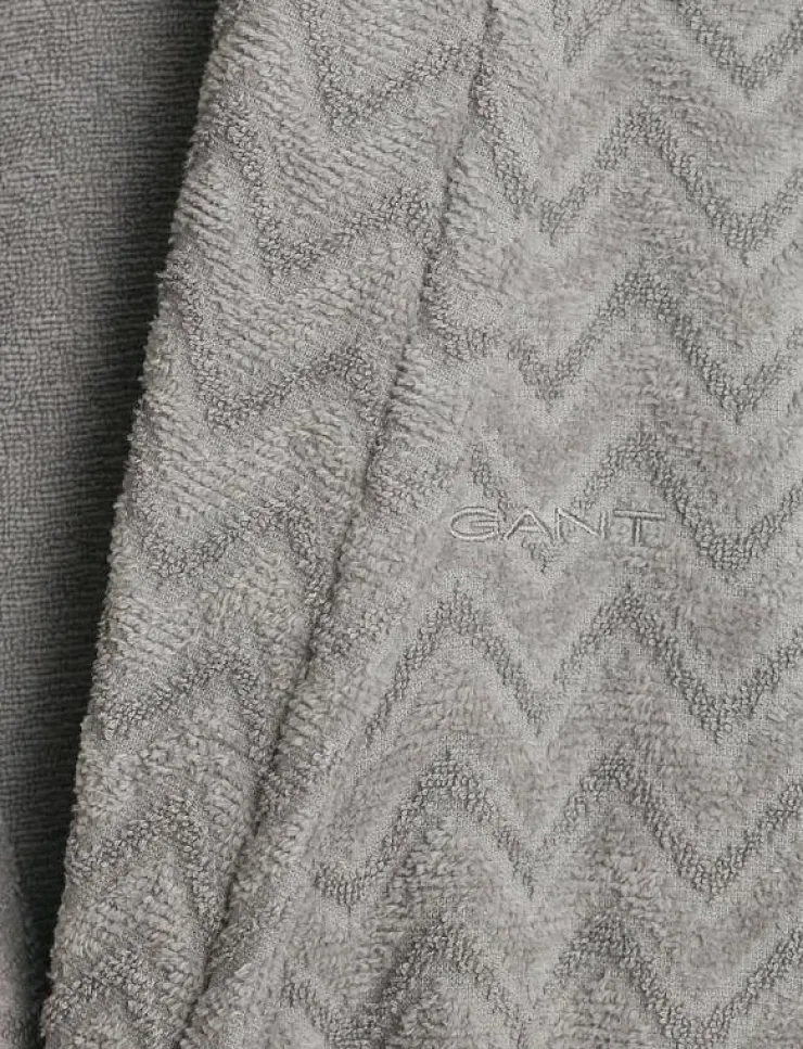GANT JACQUARD HERRINGBONE ROBE - Morgonrock| Morgonrockar|Badrumstextilier