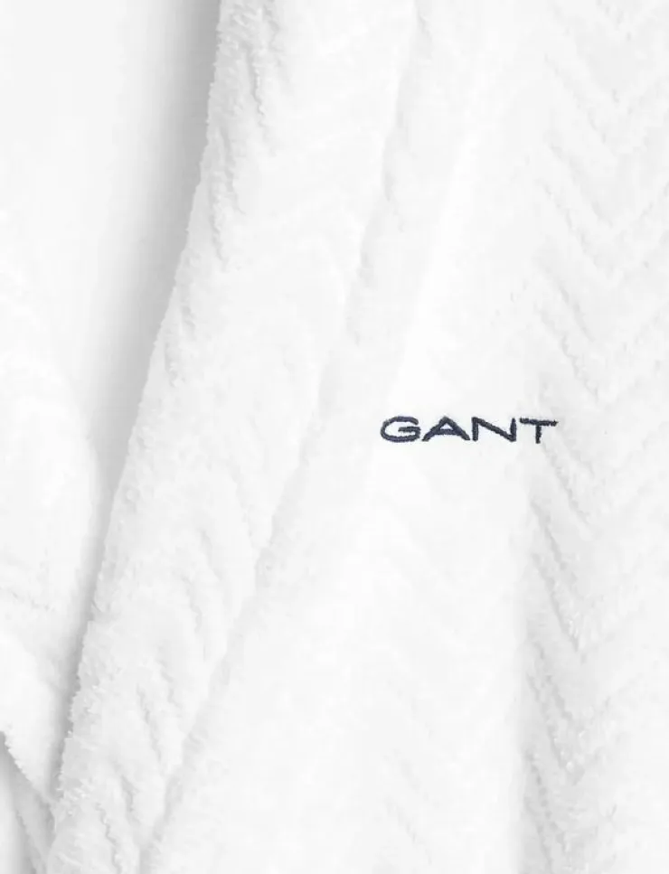 GANT JACQUARD HERRINGBONE ROBE - Morgonrock| Morgonrockar