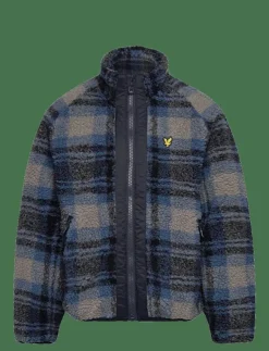 Lyle & Scott Jacquard Sherpa Fleece - Jackor|Barn Fleecekläder