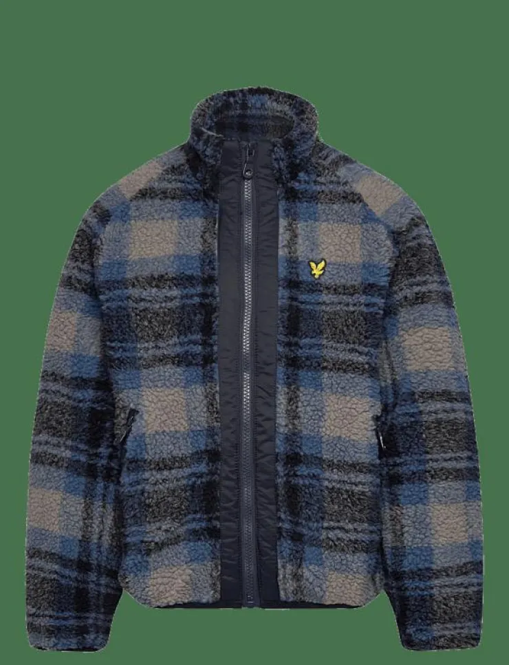 Lyle & Scott Jacquard Sherpa Fleece - Jackor|Barn Fleecekläder