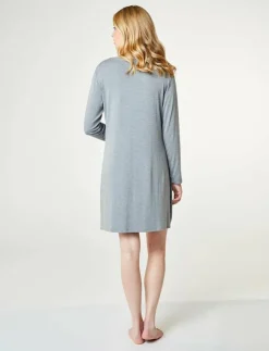 Kvinnor CCDK Copenhagen Pyjamas & Loungewear|Jacqueline Longsleeved Dress - Långärmade t-shirts