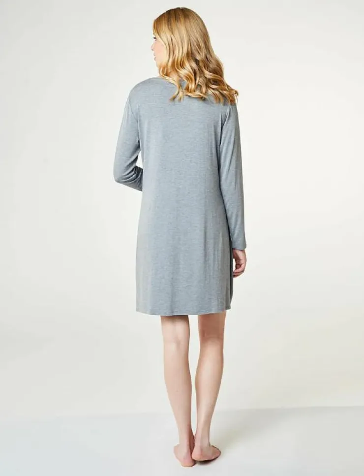 Kvinnor CCDK Copenhagen Pyjamas & Loungewear|Jacqueline Longsleeved Dress - Långärmade t-shirts