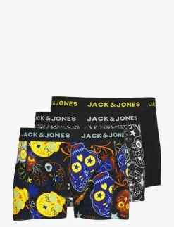 Jack & Jones Underkläder|Kalsonger|JACSUGAR SKULL TRUNKS 3 PACK. NOOS - Boxershorts