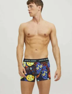 Jack & Jones Underkläder|Kalsonger|JACSUGAR SKULL TRUNKS 3 PACK. NOOS - Boxershorts
