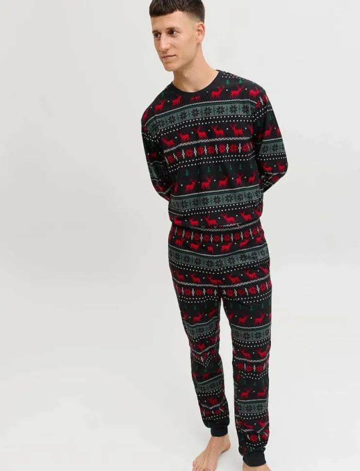Jack & Jones JACTRISTAN PRINTED LOUNGE SET W - Pyjamas| Pyjamas