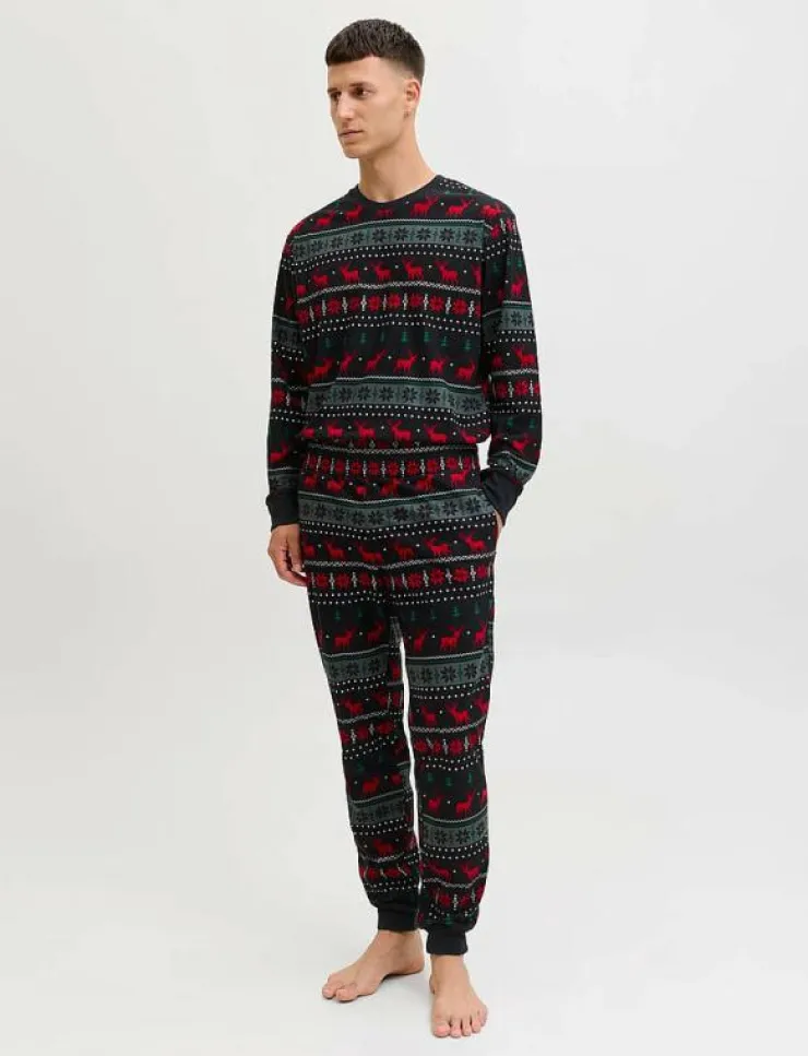 Jack & Jones JACTRISTAN PRINTED LOUNGE SET W - Pyjamas| Pyjamas