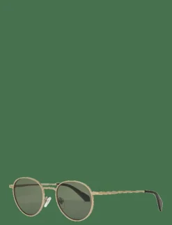 Komono James White Gold - Round Frame|Kvinnor Solglasögon