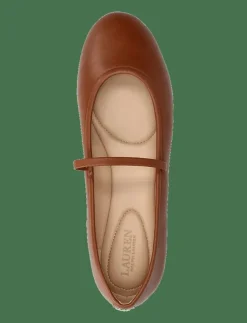 Lauren Ralph Lauren Jayna Nappa Leather Mary Jane Flat - Ballerinas|Kvinnor Ballerinaskor