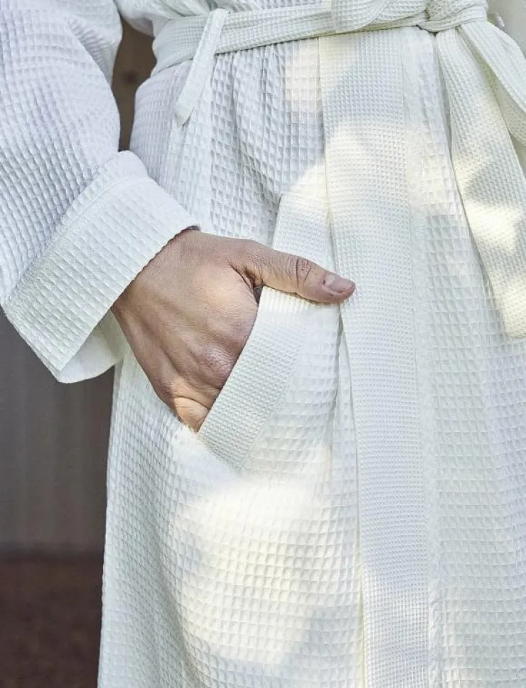 JBS of Denmark JBS of DK Waffel Bathrobe FSC - Morgonrock|Kvinnor Morgonrockar|Morgonrockar