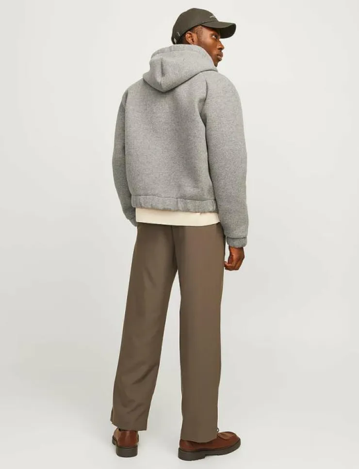 Jack & Jones Sweatshirts & Huvtröjor|JCOTERRAIN BONDED WOOL HOODIE LN - Hoodies