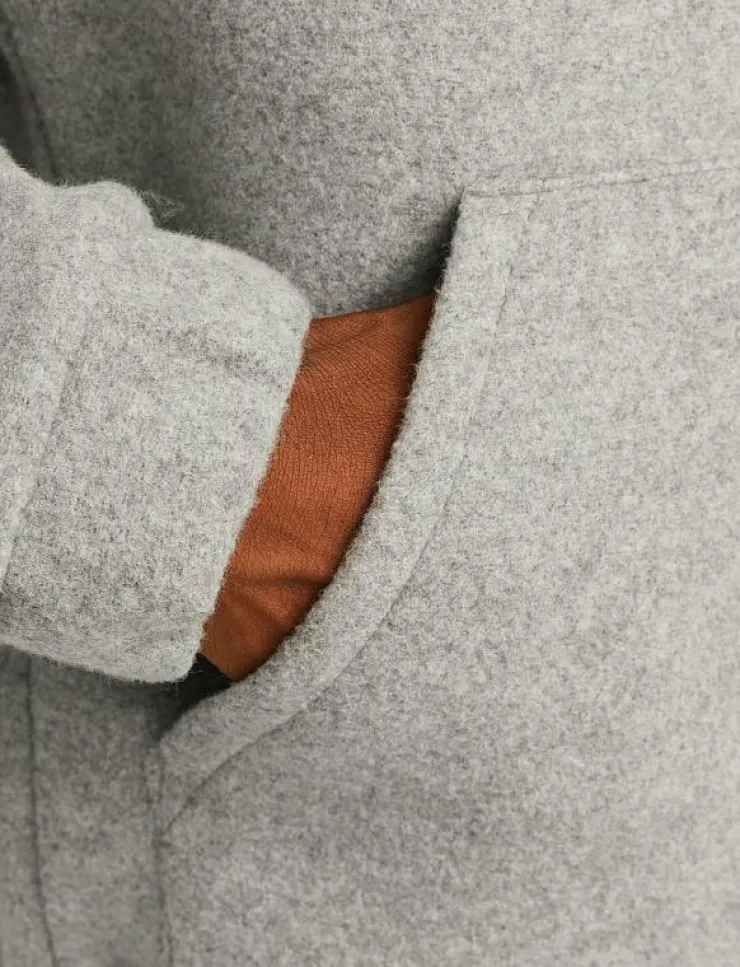 Jack & Jones Sweatshirts & Huvtröjor|JCOTERRAIN BONDED WOOL HOODIE LN - Hoodies