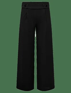 Kvinnor JDY Plus Size & Curvy|Byxor|GEGGO LIFE NEW LONG PANT JRS NOOS - Kostymbyxor