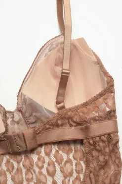 Kvinnor Underprotection Bodies & Underklänningar|Jeanette bodystocking - Bodies & slips