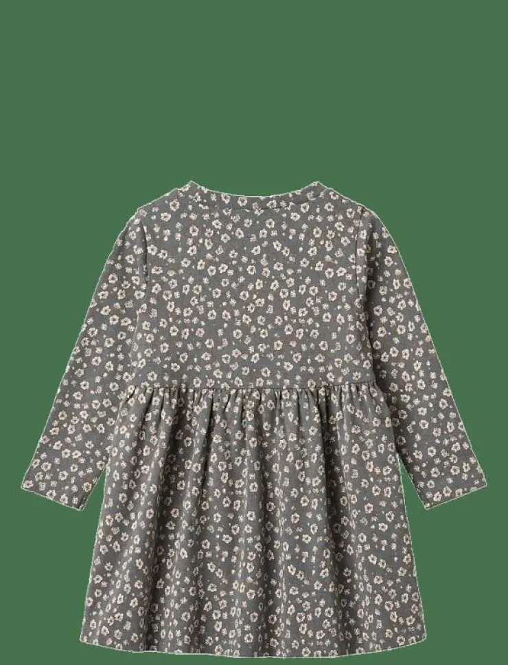 Barn Wheat Klänningar & Kjolar|Jersey Dress L/S Sessa - Långärmade vardagsklänningar