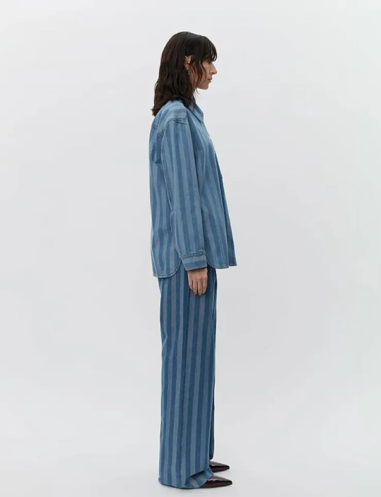 Kvinnor Day Birger et Mikkelsen Overshirts|Jess - Graphic Denim - Jeansskjortor