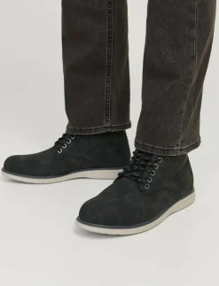 Jack & Jones JFWDENVER PU COMBO BOOT - Kängor med snörning| Kängor