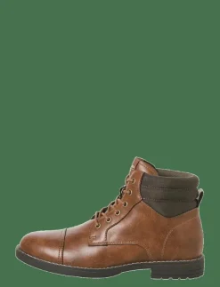 Jack & Jones Kängor|JFWDEWSBURY PU BOOT - Kängor med snörning