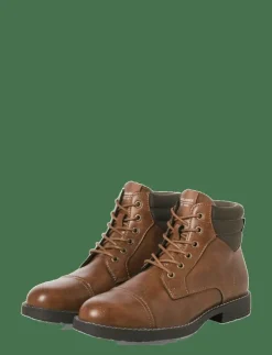 Jack & Jones Kängor|JFWDEWSBURY PU BOOT - Kängor med snörning