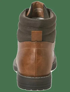 Jack & Jones Kängor|JFWDEWSBURY PU BOOT - Kängor med snörning