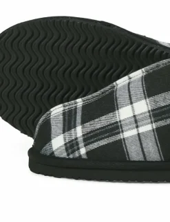 Jack & Jones JFWDUDELY CHECK SLIPPER LN - Inneskor| Inneskor