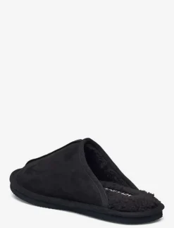 Jack & Jones JFWDUDELY MICROFIBER SLIPPER ANTHR LN PB - Inneskor| Inneskor