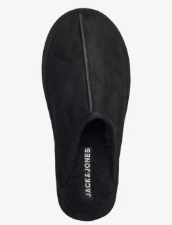 Jack & Jones JFWDUDELY MICROFIBER SLIPPER ANTHR LN PB - Inneskor| Inneskor