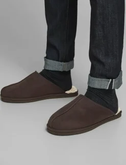 Jack & Jones Inneskor|JFWDUDELY MICROFIBER SLIPPER /BE PB - Inneskor