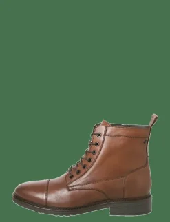 Jack & Jones Kängor|JFWWENTWORTH LEATHER BOOT LN - Kängor med snörning