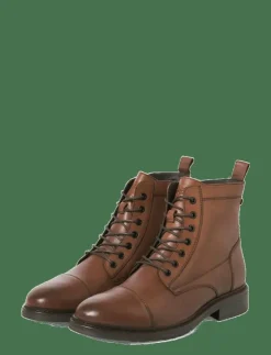 Jack & Jones Kängor|JFWWENTWORTH LEATHER BOOT LN - Kängor med snörning
