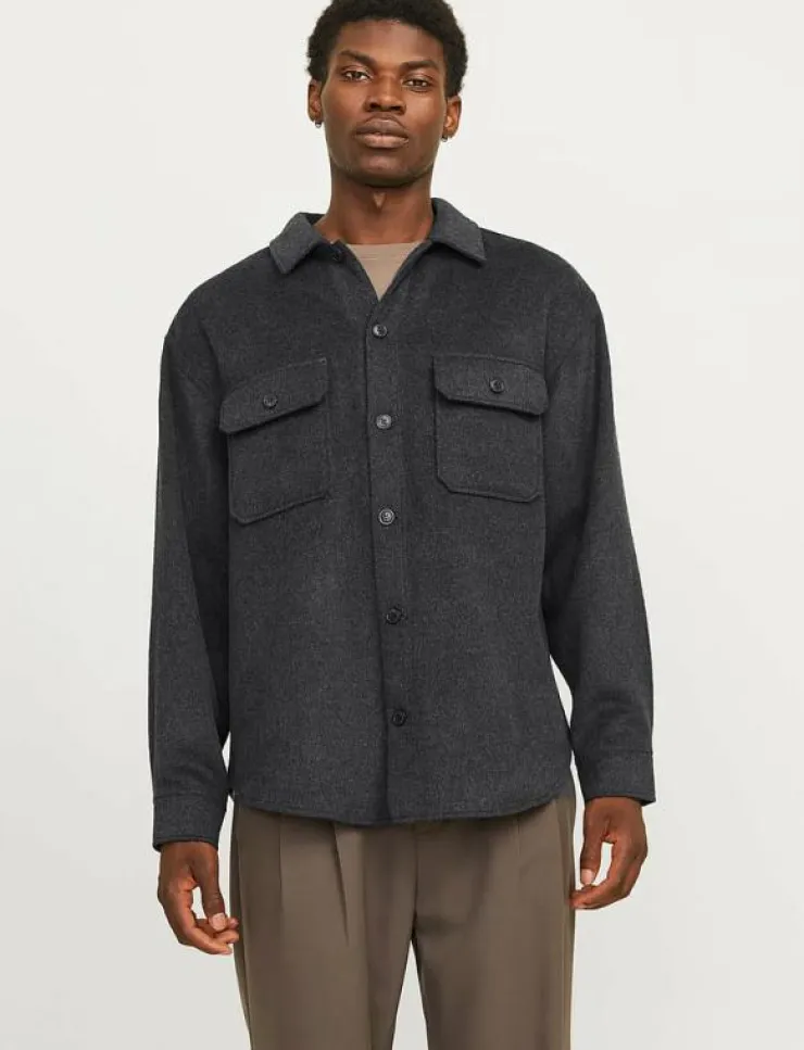Jack & Jones JJEBRADLEY OLLIE OVERSHIRT LS NOOS - Flanellskjortor| Overshirts
